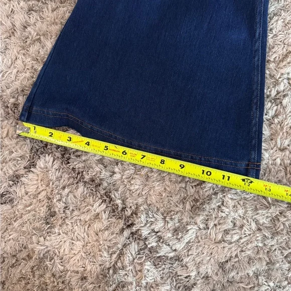 HALARA Dark Blue Flare Jeans - Picture 2 of 6